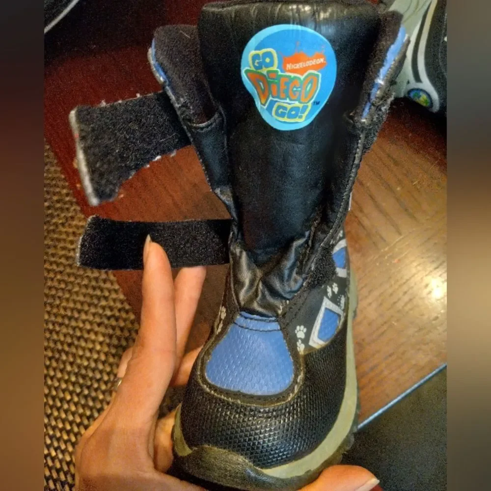 Boy's Nickelodeon Go, Diego Winter Boots Size 7